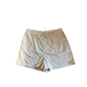 Véclies Filles‎ Beige Velvet Lounge Shorts – Soft Stretch Waistband